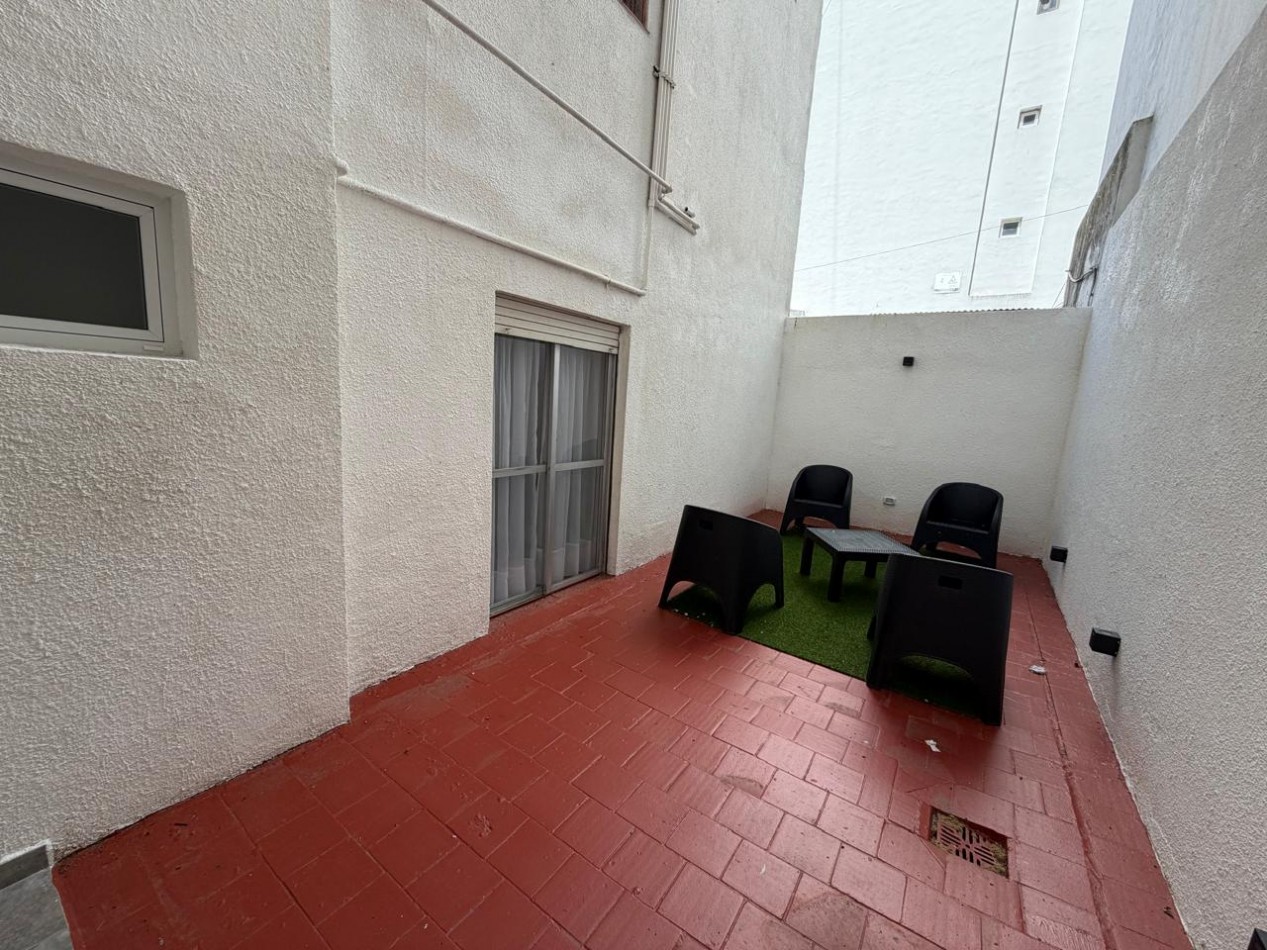 venta departamento 3 ambientes  con dependencia al frente con patio reciclado zona centro Belgrano 2770