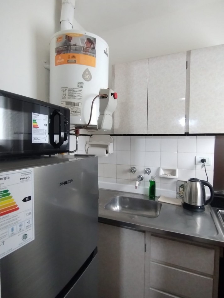 Alquiler temporada verano 2026 ambiente y medio zona shopping Aldrey 