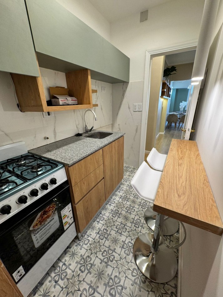 VENTA DEPARTAMENTO DOS AMBIENTES RECICLADO 