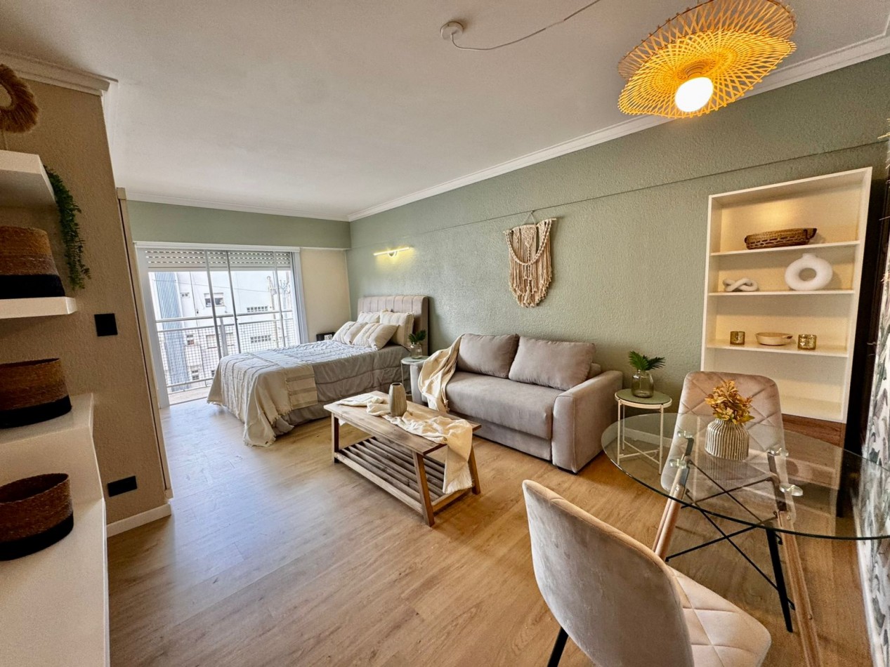 VENTA DEPARTAMENTO UN AMBIENTE CON BALCON