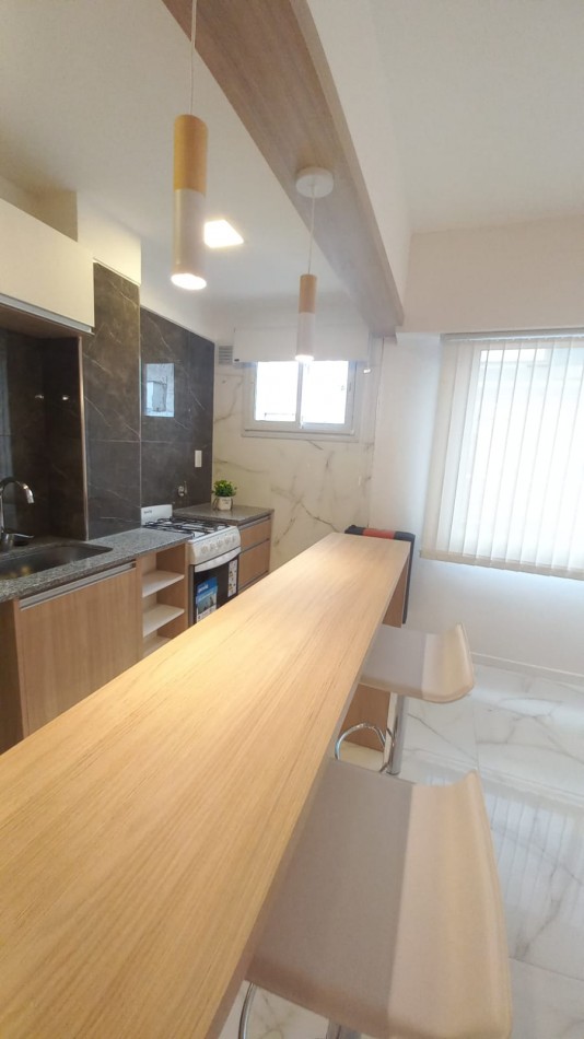 venta departamento 2 ambientes a la calle Reciclado y amoblado zona Centro